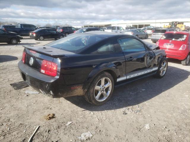 1ZVHT80N495134379 - 2009 FORD MUSTANG BLACK photo 3