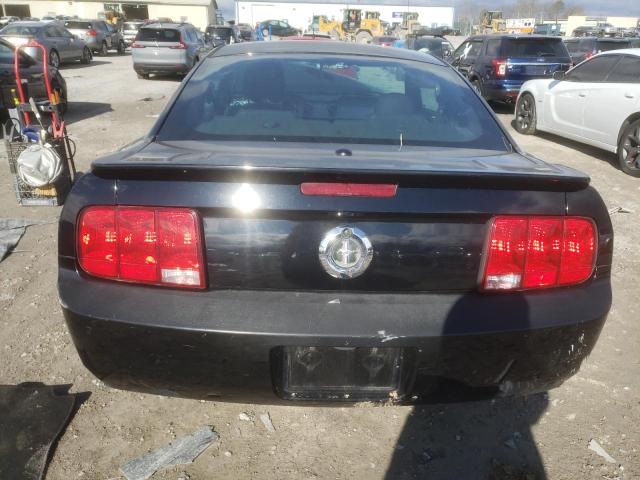 1ZVHT80N495134379 - 2009 FORD MUSTANG BLACK photo 6