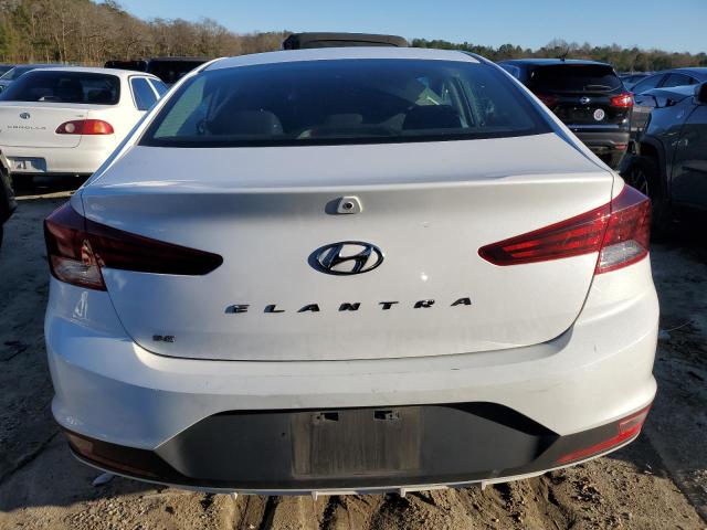 5NPD74LF8KH445550 - 2019 HYUNDAI ELANTRA SE WHITE photo 6