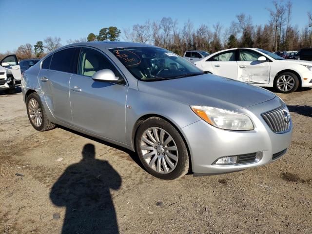 2G4GP5ECXB9205095 - 2011 BUICK REGAL CXL SILVER photo 4