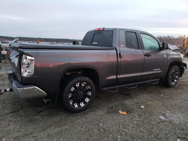 5TFRY5F19EX163645 - 2014 TOYOTA TUNDRA DOUBLE CAB SR/SR5 CHARCOAL photo 3