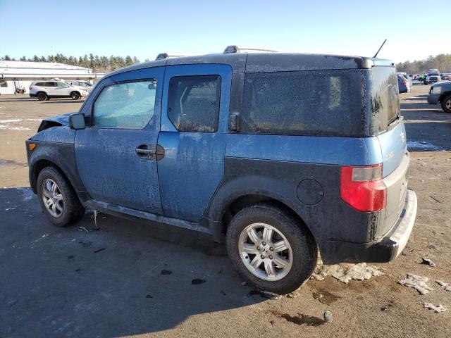 5J6YH28676L019288 - 2006 HONDA ELEMENT EX BLUE photo 2