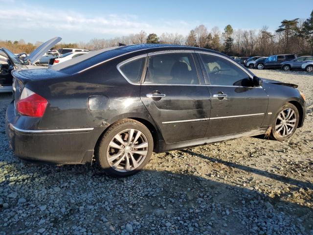 JNKBY01F58M550169 - 2008 INFINITI M45 BLACK photo 3