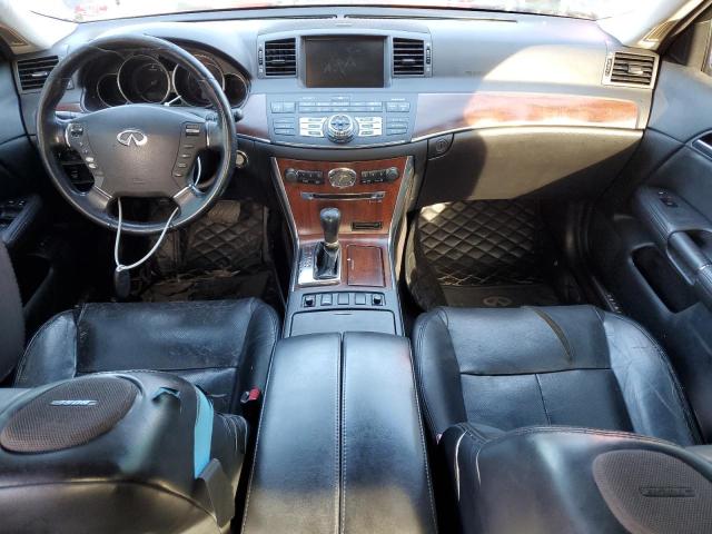 JNKBY01F58M550169 - 2008 INFINITI M45 BLACK photo 8