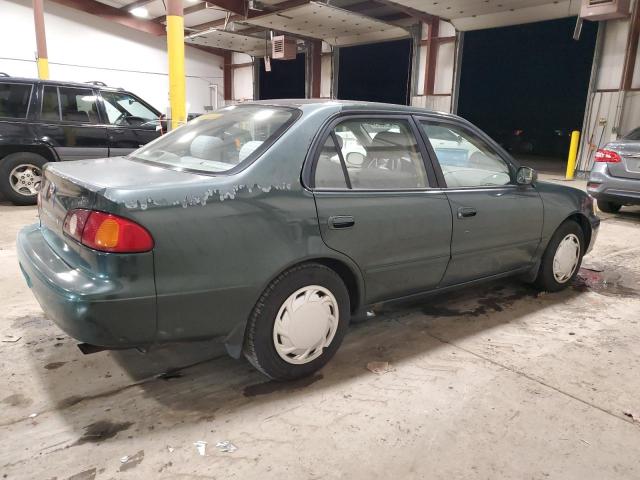 2T1BR12E81C493298 - 2001 TOYOTA COROLLA CE GREEN photo 3