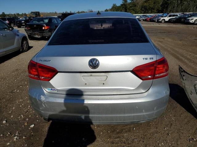 1VWBS7A36EC075289 - 2014 VOLKSWAGEN PASSAT SE SILVER photo 6