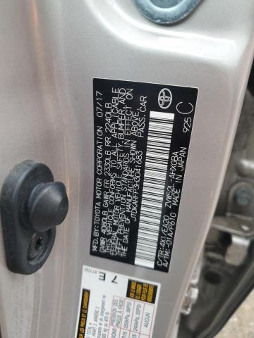 JTDKARFP3H3041683 - 2017 TOYOTA PRIUS PRIM 银色 照片 13