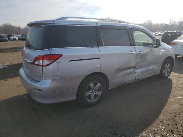 JN8AE2KP2G9156370 - 2016 NISSAN QUEST S SILVER photo 3