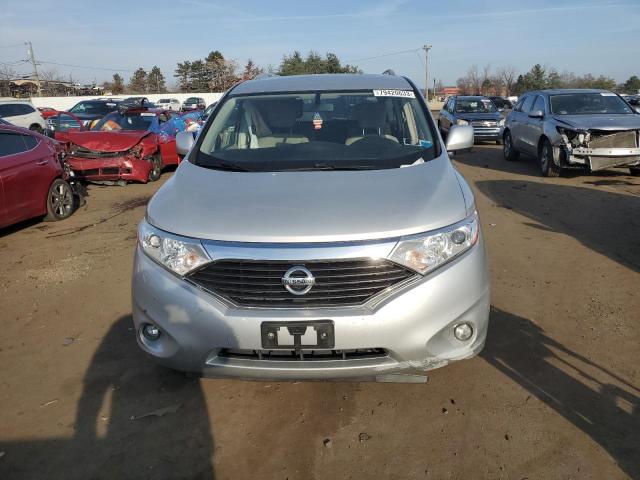 JN8AE2KP2G9156370 - 2016 NISSAN QUEST S SILVER photo 5