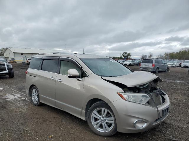 JN8AE2KP5C9050330 - 2012 NISSAN QUEST S GRAY photo 4