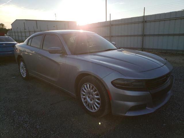 2C3CDXKT2GH313188 - 2016 DODGE CHARGER POLICE GRAY photo 4