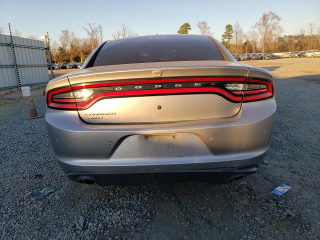 2C3CDXKT2GH313188 - 2016 DODGE CHARGER POLICE GRAY photo 6