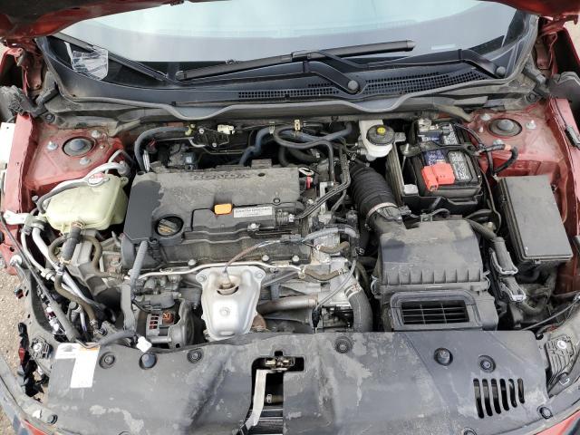 19XFC2F68KE214141 - 2019 HONDA CIVIC LX RED photo 11