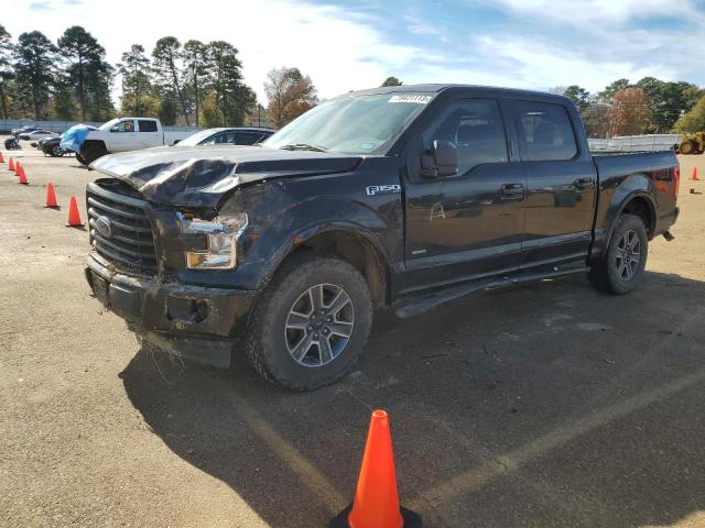 1FTEW1EG7HKC70942 - 2017 FORD F150 SUPERCREW BLACK photo 1