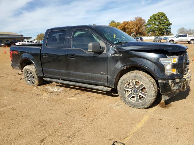 1FTEW1EG7HKC70942 - 2017 FORD F150 SUPERCREW BLACK photo 4