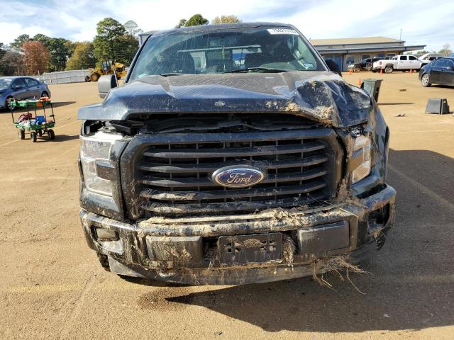 1FTEW1EG7HKC70942 - 2017 FORD F150 SUPERCREW BLACK photo 5