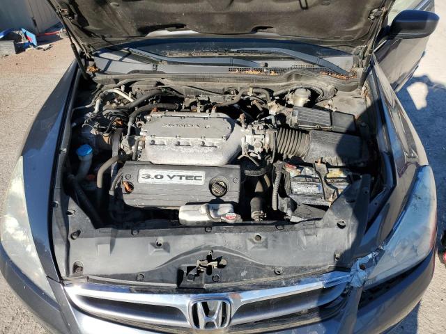 1HGCM665X7A104105 - 2007 HONDA ACCORD EX GRAY photo 11