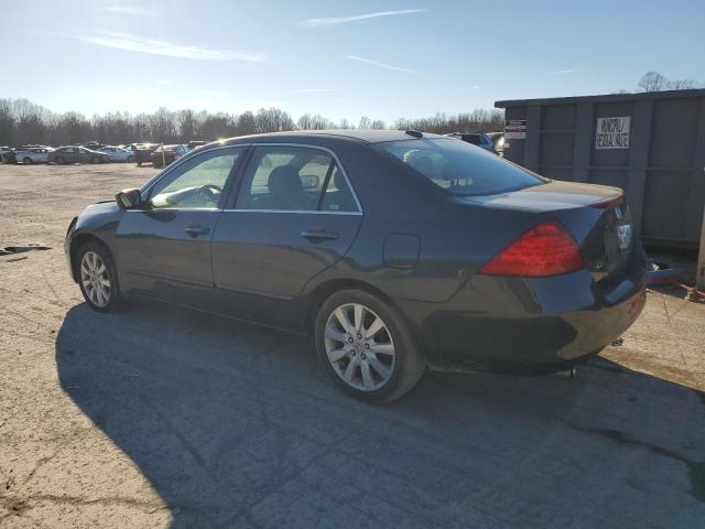 1HGCM665X7A104105 - 2007 HONDA ACCORD EX GRAY photo 2