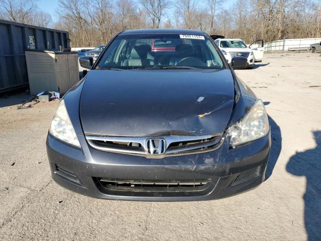 1HGCM665X7A104105 - 2007 HONDA ACCORD EX GRAY photo 5