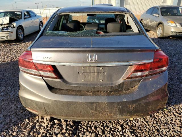 19XFB2F80EE273192 - 2014 HONDA CIVIC EX GRAY photo 6