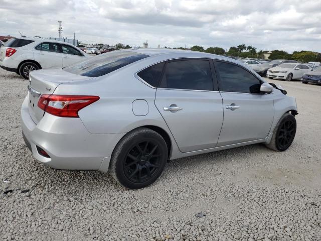 3N1AB7AP4KY439216 - 2019 NISSAN SENTRA S SILVER photo 3