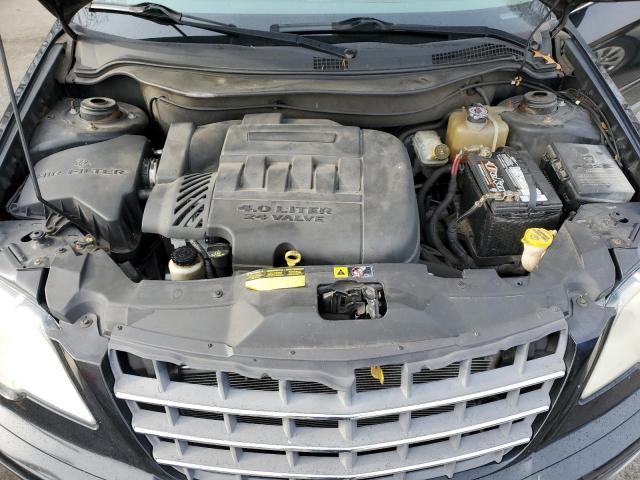 2A8GM68X38R600044 - 2008 CHRYSLER PACIFICA TOURING BLACK photo 12