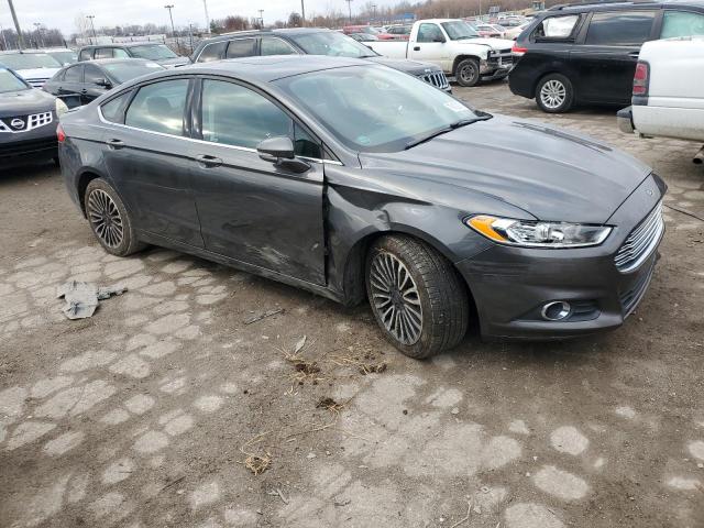 3FA6P0T97GR353206 - 2016 FORD FUSION SE GRAY photo 4