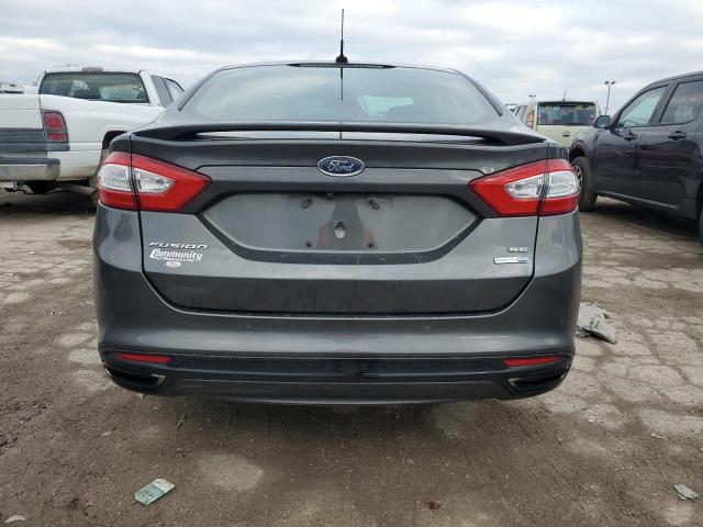 3FA6P0T97GR353206 - 2016 FORD FUSION SE GRAY photo 6