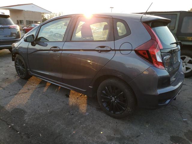 3HGGK5H65KM725741 - 2019 HONDA FIT SPORT GRAY photo 2