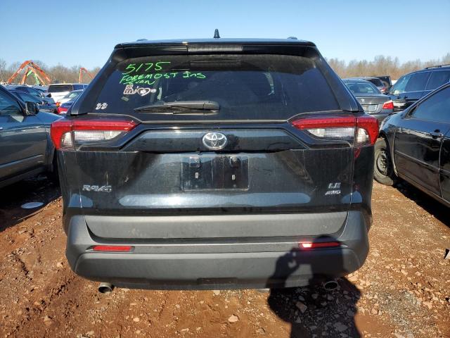 2T3F1RFV0KW036736 - 2019 TOYOTA RAV4 LE BLACK photo 6