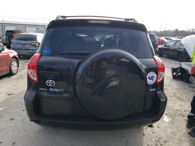 JTMBK33V776022547 - 2007 TOYOTA RAV4 BLACK photo 6