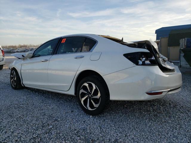 1HGCR2F89GA026520 - 2016 HONDA ACCORD EXL WHITE photo 2