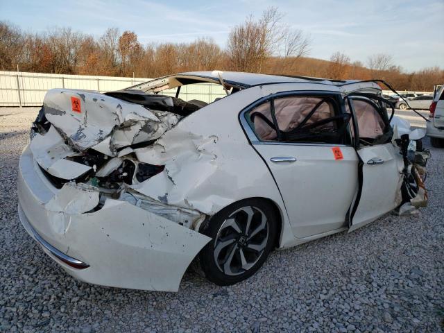 1HGCR2F89GA026520 - 2016 HONDA ACCORD EXL WHITE photo 3