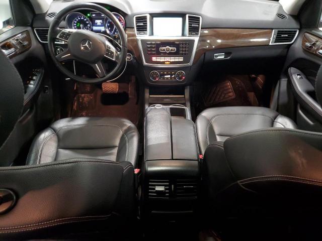 4JGDA5HB6FA511177 - 2015 MERCEDES-BENZ ML 350 4MATIC WHITE photo 8