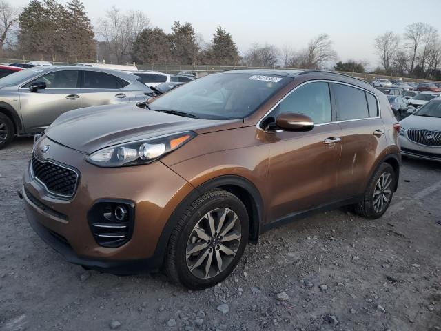 KNDPN3ACXK7563562 - 2019 KIA SPORTAGE EX BROWN photo 1