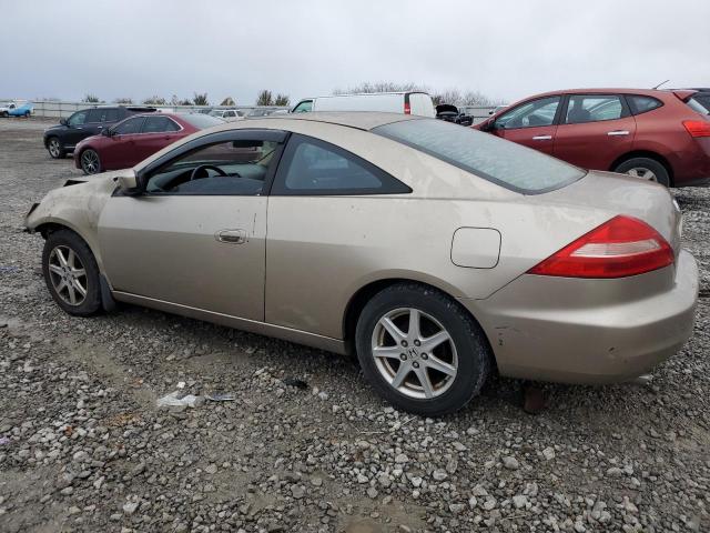 1HGCM82613A024924 - 2003 HONDA ACCORD EX TAN photo 2