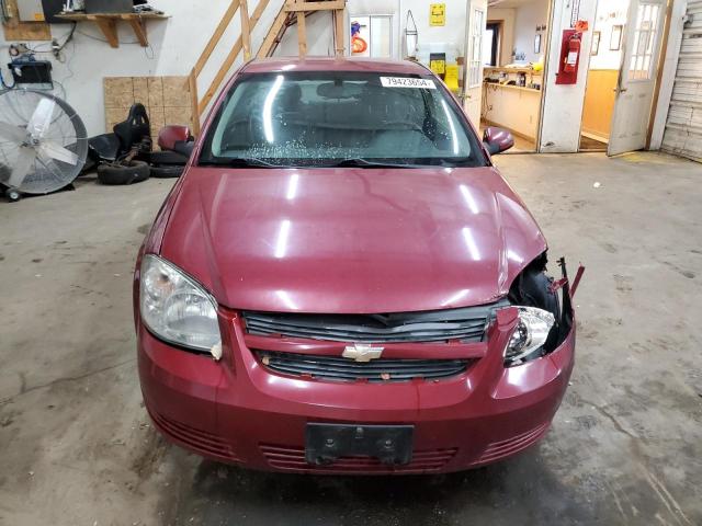 1G1AT18HX97218973 - 2009 CHEVROLET COBALT LT RED photo 5