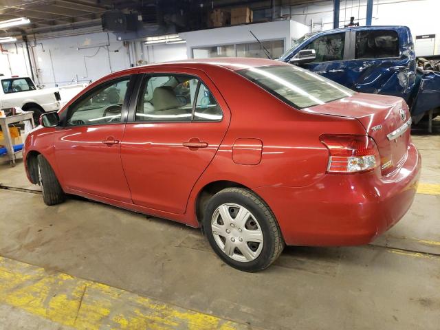 JTDBT903894056658 - 2009 TOYOTA YARIS RED photo 2