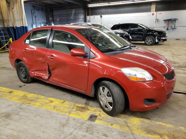 JTDBT903894056658 - 2009 TOYOTA YARIS RED photo 4