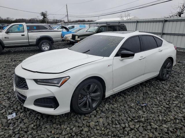 19UUB6F5XMA012143 - 2021 ACURA TLX TECH A WHITE photo 1