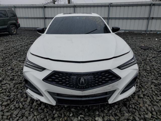 19UUB6F5XMA012143 - 2021 ACURA TLX TECH A WHITE photo 5