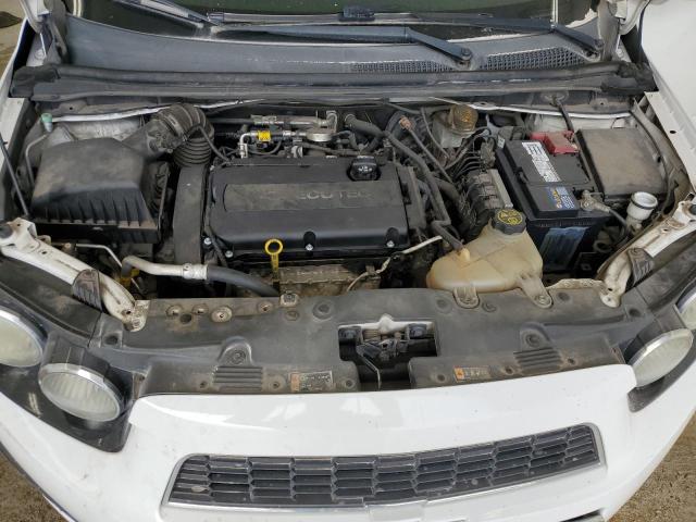 1G1JA6SH8F4190406 - 2015 CHEVROLET SONIC LS WHITE photo 11