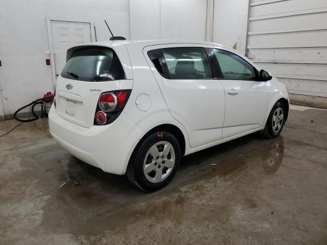 1G1JA6SH8F4190406 - 2015 CHEVROLET SONIC LS WHITE photo 3