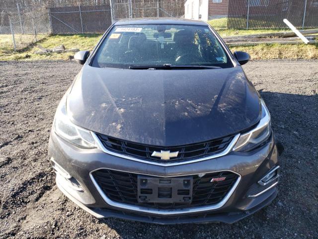 1G1BE5SM2H7148377 - 2017 CHEVROLET CRUZE LT GRAY photo 5