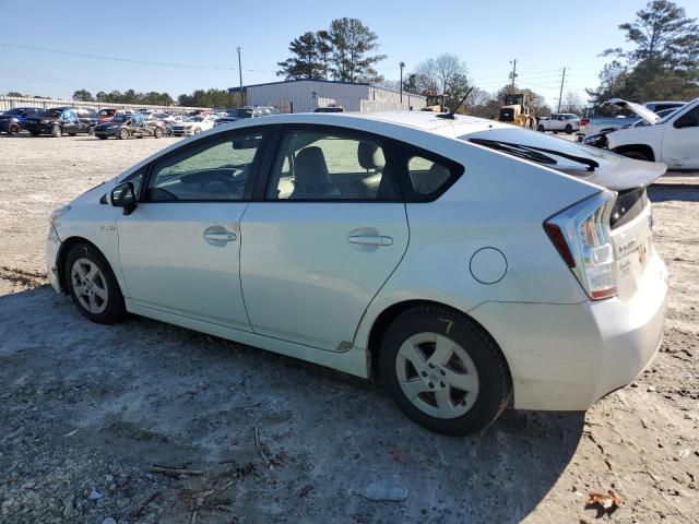 JTDKN3DU4B5336765 - 2011 TOYOTA PRIUS WHITE photo 2