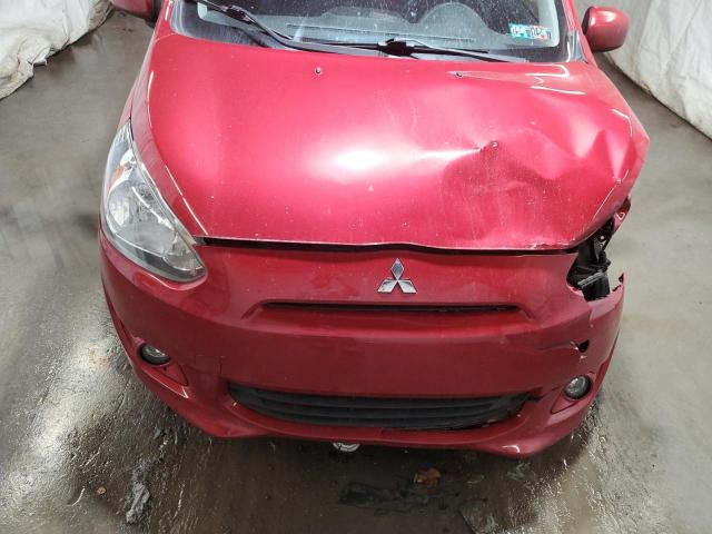 ML32A3HJ9EH004516 - 2014 MITSUBISHI MIRAGE DE BURGUNDY photo 11