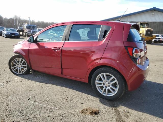 1G1JC6SH0C4149399 - 2012 CHEVROLET SONIC LT RED photo 2