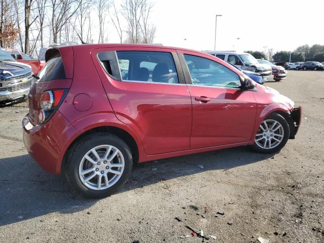 1G1JC6SH0C4149399 - 2012 CHEVROLET SONIC LT RED photo 3