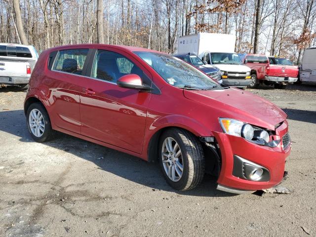 1G1JC6SH0C4149399 - 2012 CHEVROLET SONIC LT RED photo 4