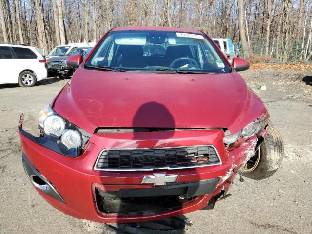 1G1JC6SH0C4149399 - 2012 CHEVROLET SONIC LT RED photo 5